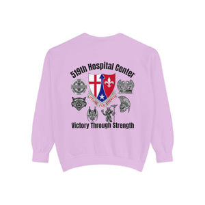 Hospital Center Unisex Garment-Dyed Sweatshirt