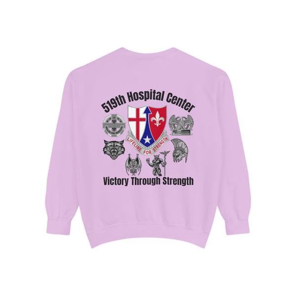 Hospital Center Unisex Garment-Dyed Sweatshirt
