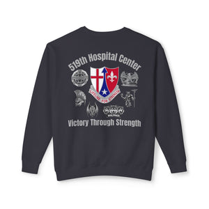 519th Hospital Center - Unisex Lightweight Crewneck Sweatshirt