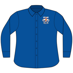 102D SSB - Women's Long Sleeve Carefree Poplin Shirt