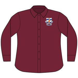 102D SSB - Women's Long Sleeve Carefree Poplin Shirt