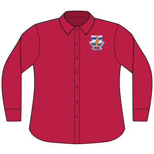 102D SSB - Women's Long Sleeve Carefree Poplin Shirt