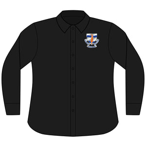 102D SSB - Women's Long Sleeve Carefree Poplin Shirt