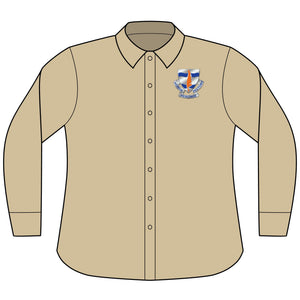 102D SSB - Women's Long Sleeve Carefree Poplin Shirt