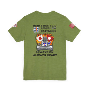 102d SSB - Sleeve with USA/2TSB - Unisex Jersey Short Sleeve Tee