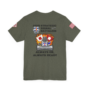 102d SSB - Sleeve with USA/2TSB - Unisex Jersey Short Sleeve Tee
