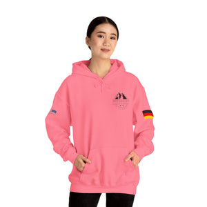 WHM - Flags on Sleeves - Unisex Heavy Blend™ Hooded Sweatshirt