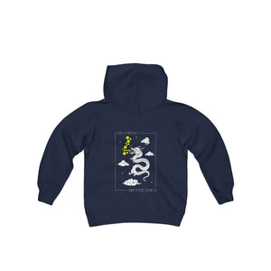Haiku Smiles  - Youth Heavy Blend Hooded Sweatshirt