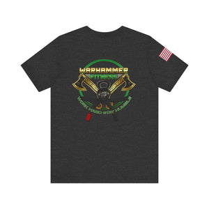 Warhammer - Flag on Sleeves - Unisex Jersey Short Sleeve Tee
