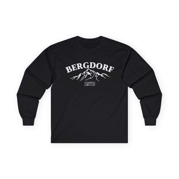 BERGDORF 1978 Unisex Ultra Cotton Long Sleeve Tee