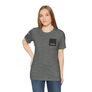 Warhammer - Flag on Sleeves - Unisex Jersey Short Sleeve Tee