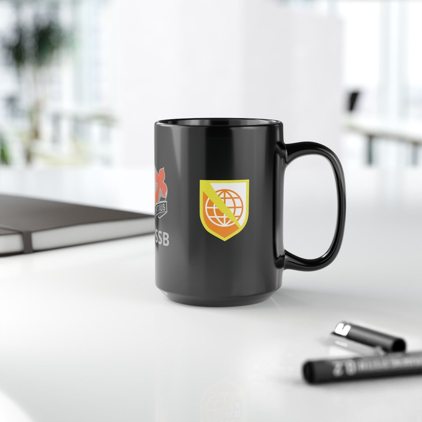 509th SSB -  Black Mug (11oz, 15oz)