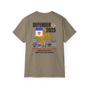 198th ESB-E DEFENDER Logo Front - Unisex Ultra Cotton Tee