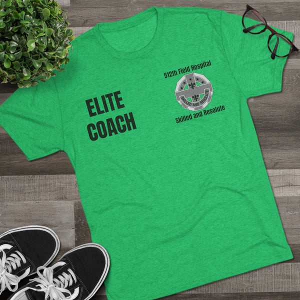512th Elite Coach Unisex Tri-Blend Crew Tee
