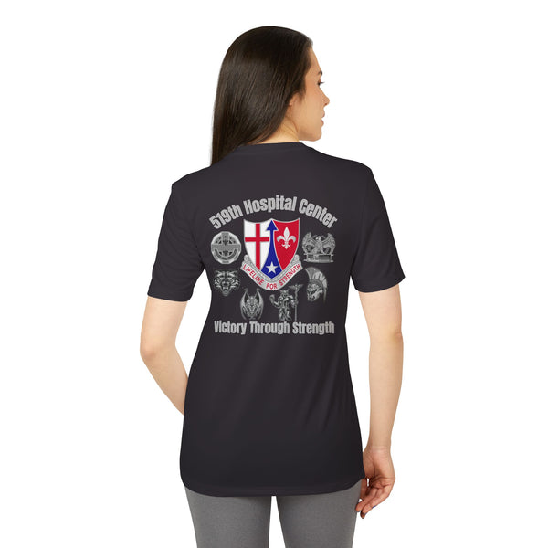 519th Hospital Center adidas Unisex Sport T-shirt