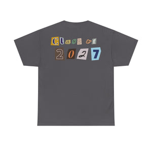 WHS Class of 2027 - Adult Sizes - Unisex Heavy Cotton Tee