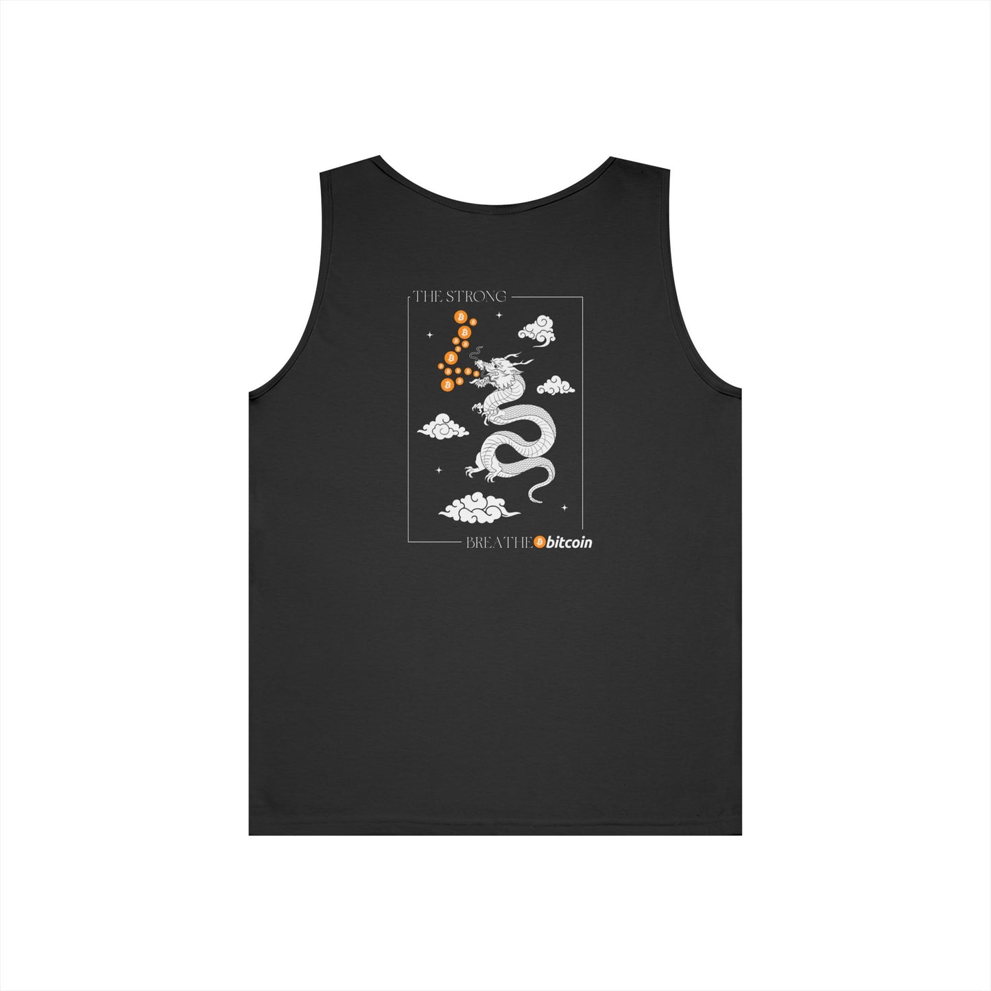 The Strong Breathe Bitcoin -  Unisex Heavy Cotton Tank Top