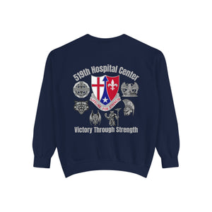 Hospital Center Unisex Garment-Dyed Sweatshirt