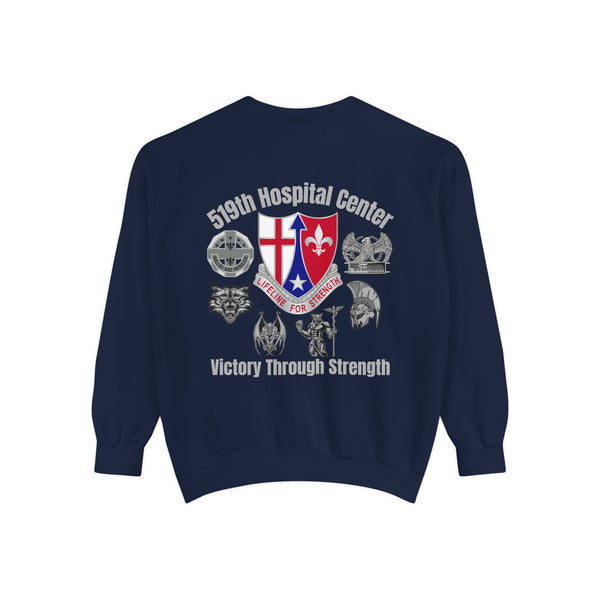 Hospital Center Unisex Garment-Dyed Sweatshirt
