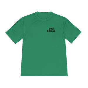 Sow Smiles - SKELETON BACK- Moisture Wicking Tee
