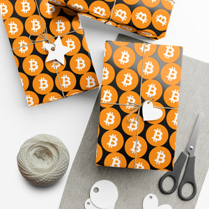 Bitcoin Gift Wrap Papers