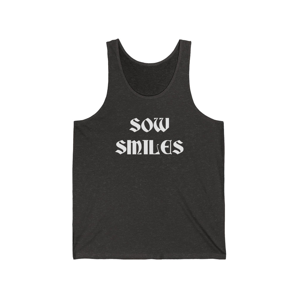 Sow Smiles (Farmer) Unisex Jersey Tank