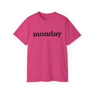 Monday - Unisex Ultra Cotton Tee