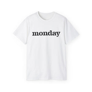 Monday - Unisex Ultra Cotton Tee