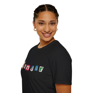 Senior - Adult Sizing - Blank Back - Unisex Softstyle T-Shirt