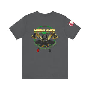 Warhammer - Flag on Sleeves - Unisex Jersey Short Sleeve Tee