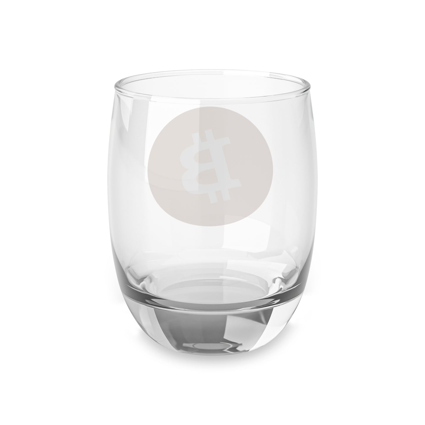 Bitcoin Whiskey Glass