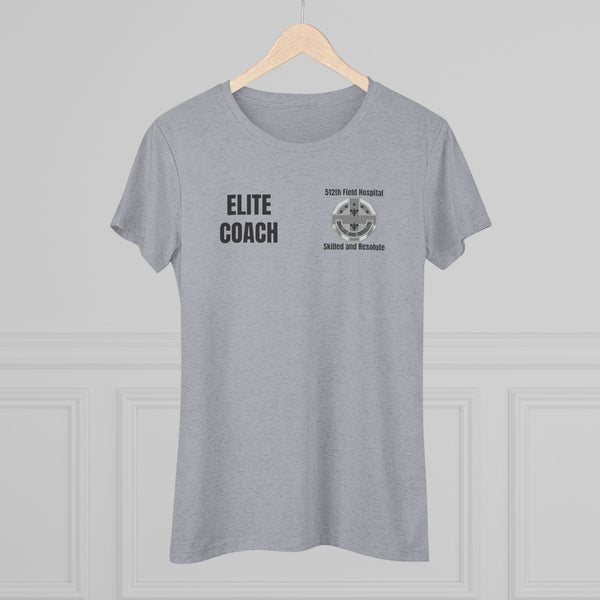 512th Elite Coach Women's Triblend Tee