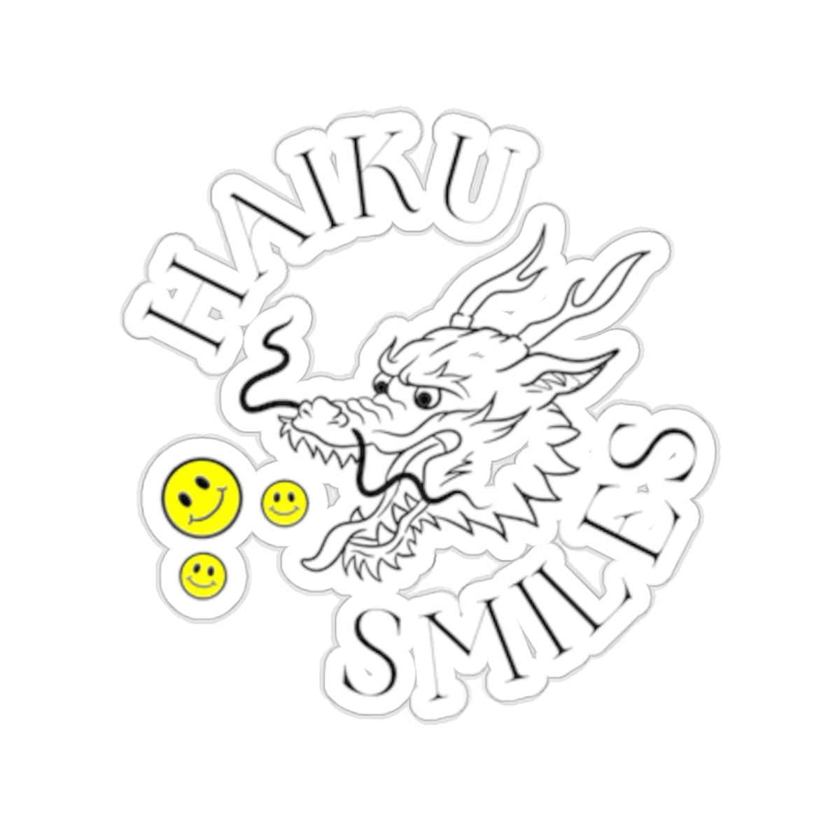 Haiku Smiles - Kiss-Cut Stickers