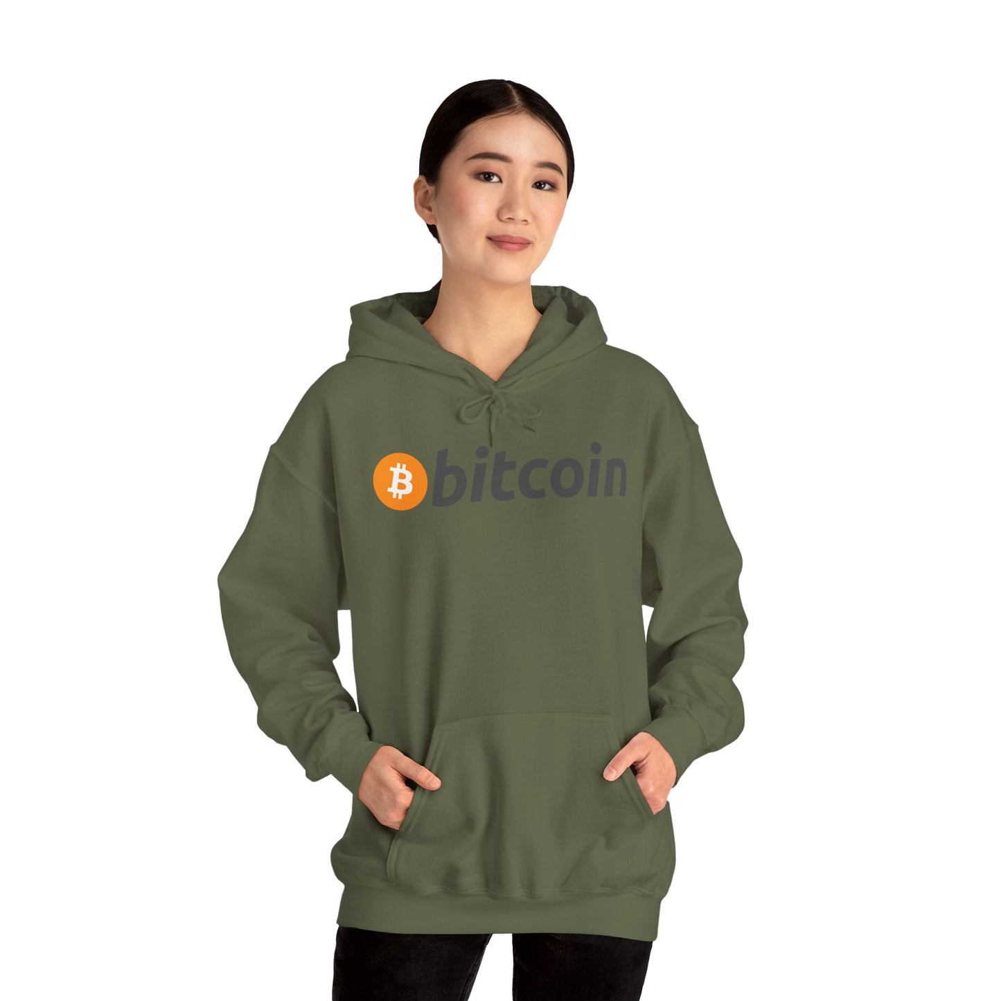 Bitcoin Lucky! Unisex Heavy Blend™ Hooded Sweatshirt