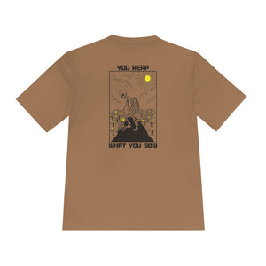 Sow Smiles - SKELETON BACK- Moisture Wicking Tee