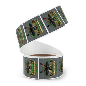 Warhammer Fitness Sticker Labels