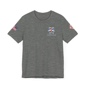 102d SSB - Sleeve with USA/2TSB - Unisex Jersey Short Sleeve Tee