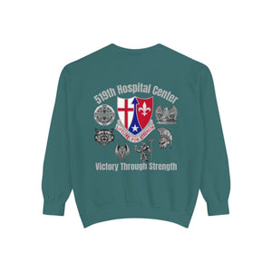 Hospital Center Unisex Garment-Dyed Sweatshirt
