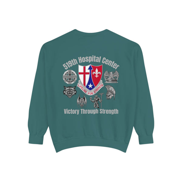 Hospital Center Unisex Garment-Dyed Sweatshirt