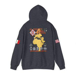 509th SSB - Flags on Sleeves - Unisex Heavy Blend™ Hooded Sweatshirt