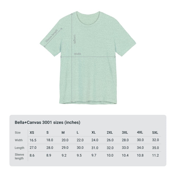 WHM - Flag on Sleeves - Unisex Jersey Short Sleeve Tee