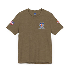102d SSB - Sleeve with USA/2TSB - Unisex Jersey Short Sleeve Tee