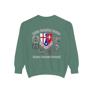Hospital Center Unisex Garment-Dyed Sweatshirt