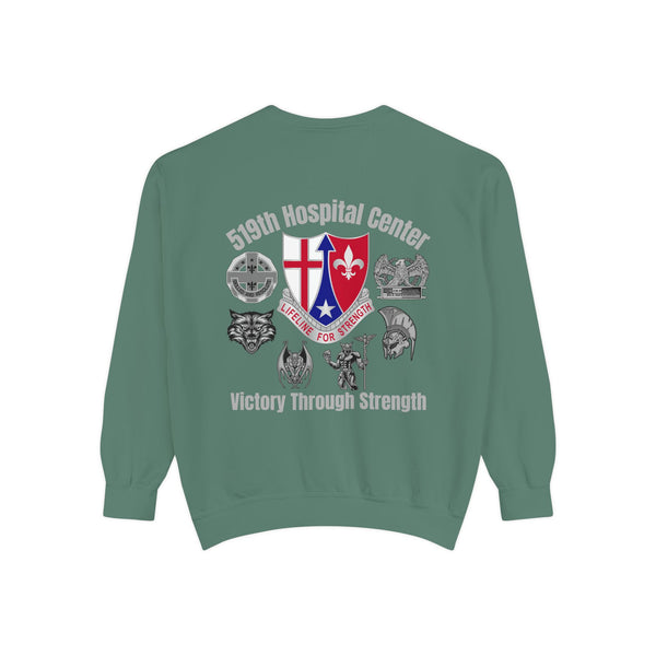 Hospital Center Unisex Garment-Dyed Sweatshirt