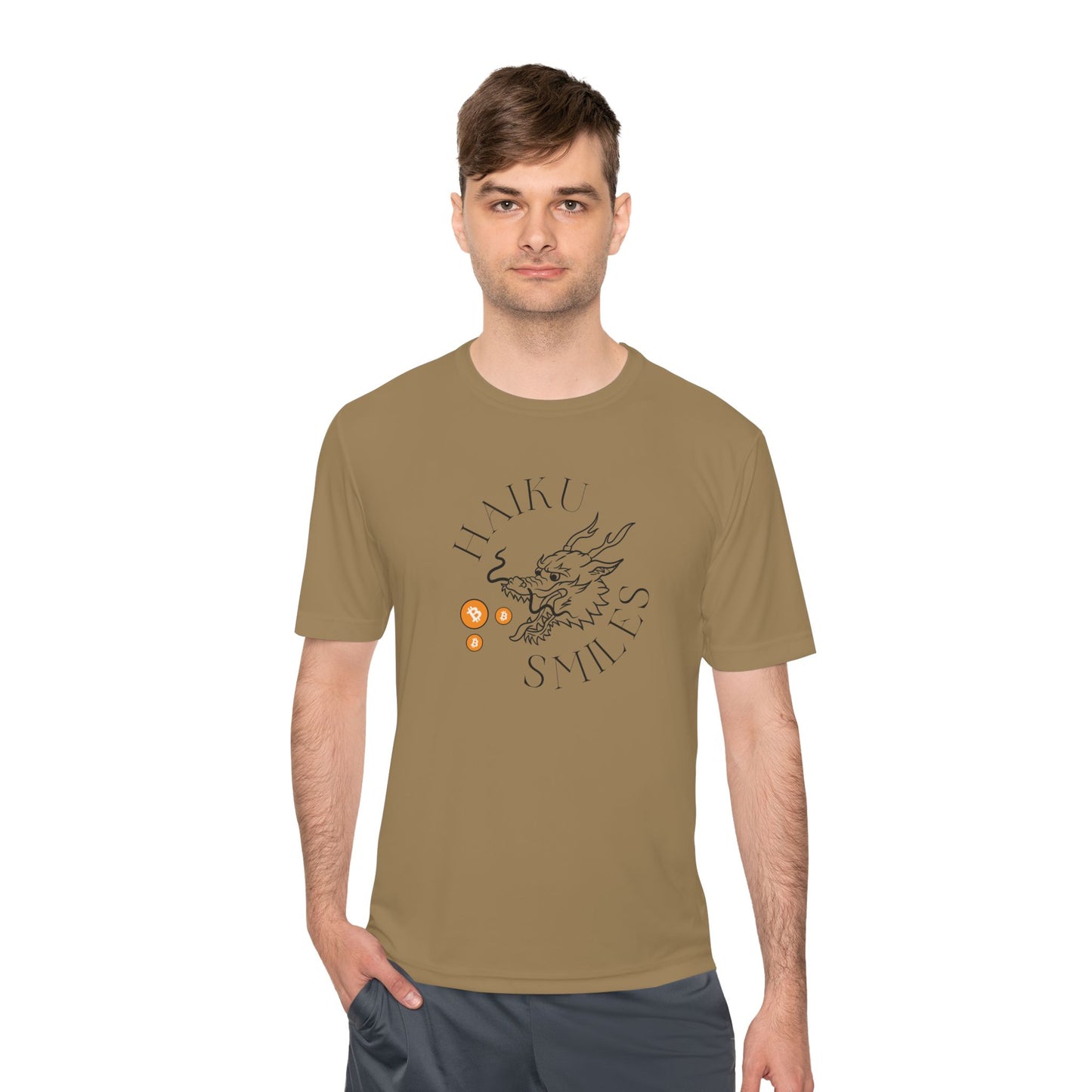 The Strong Breathe Bitcoin - Moisture Wicking Tee