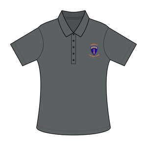 CAB U'R-AF - Orange text - Ladies Fine Pique Blend Polo