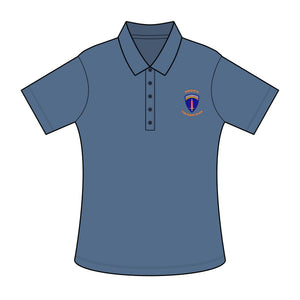 CAB U'R-AF - Orange text - Ladies Fine Pique Blend Polo