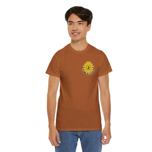 Bitcoin Camping Smiles! - Unisex Heavy Cotton Tee