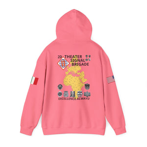 509th SSB - Flags on Sleeves - Unisex Heavy Blend™ Hooded Sweatshirt