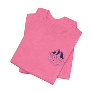 WHM - Flags on Sleeves - Unisex Jersey Short Sleeve Tee